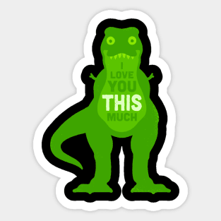 Amourosaurus Sticker